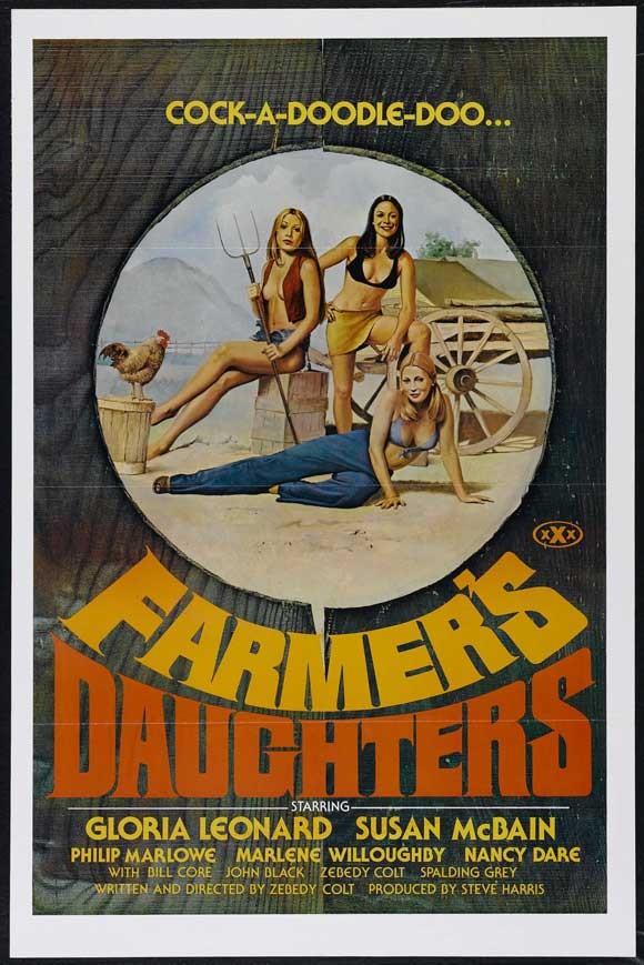 The Farmer's Daughters /   (Zebedy Colt, Taurus Productions) [1976 ., Classic, IR, All Sex, DVDRip] (Susan McBain, Gloria Leonard, Nancy Dare, Spalding Gray, John Black, Philip Marlowe, Marlene Willoughby, Bill Cort, Zebedy Colt)
