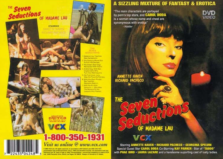 Seven Seductions Of Mme. Lau / Семь соблазнов Мадам Ло  Кристофер Гамильтон - плэйбой, ищущий новый сексуальный опыт. Поиски в приводят его к таинственному прибежищу Мадам Ло...