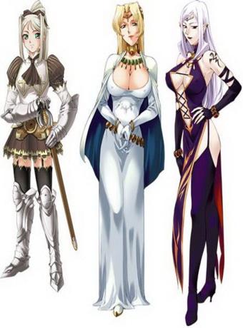 Princess Knight Lilia / Himekishi Lilia ~Mashoku no Oujou ni Datsu~ Kanzenban / Принцесса-рыцарь Лилия