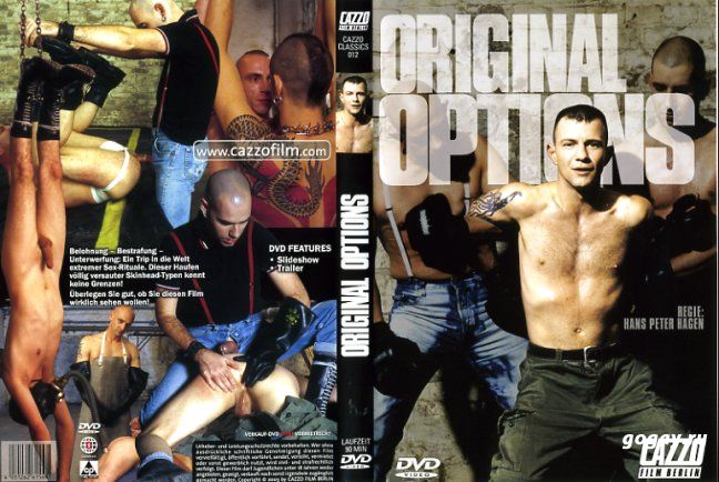 Original Options / Оригинальные выборы (Hans Peter Hagen, Cazzo Film) [1999 г., gay, plot based, hardcore, BDSM, skin, rubber, fetish, fisting, DVD5]