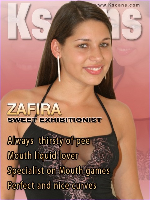 Zafira - sweet exhibitionist / Зафира эксгибиционистка /