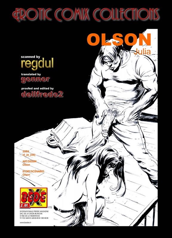 Коллекция комиксов художника OLSON