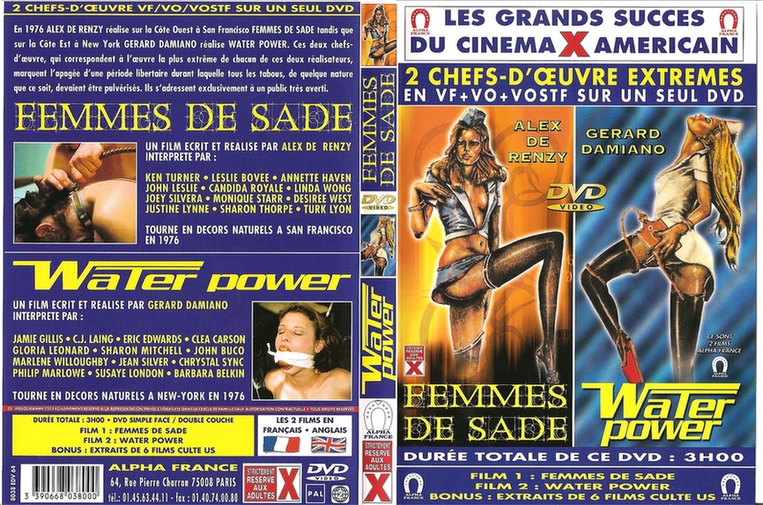 Femmes De Sade - Женщины Де Сада 1976 / Water Power - Гидроэнергия 1977 ,Alpha France)